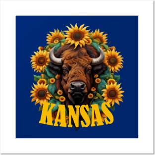 For The Love Of Kansas Kansan Design Posters and Art